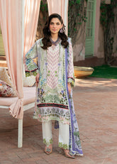 Cocktail By Sardinia Unstitched 3 Piece Summer Collection-Lavender Latte